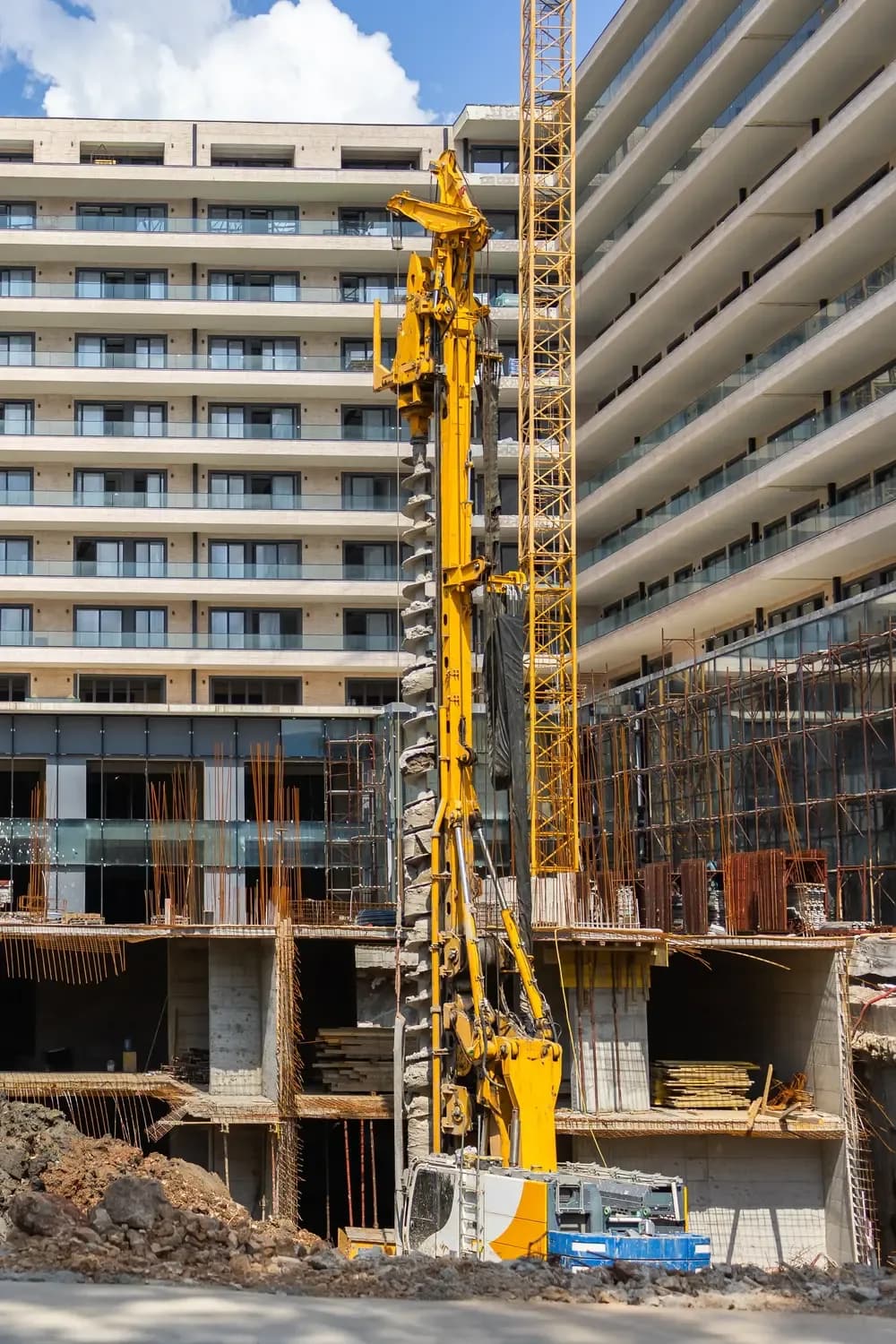 Residential building under construction